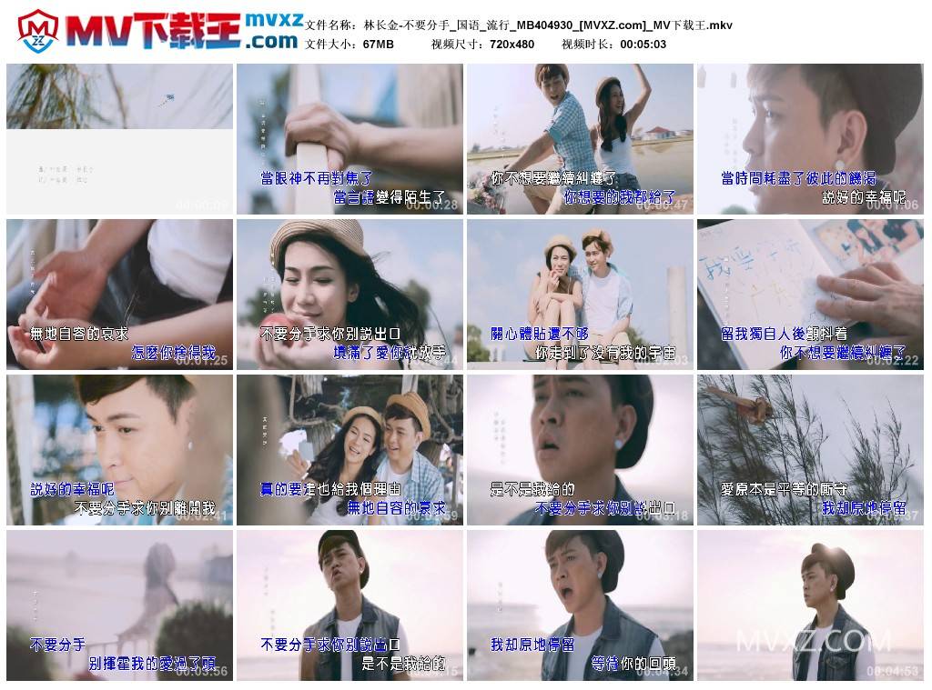 林长金-不要分手_国语_流行_MB404930